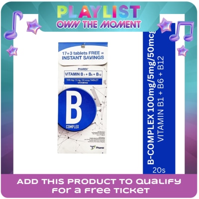 PHAREX - PHAREX B-Complex 400s 17+3 Tipid Pack