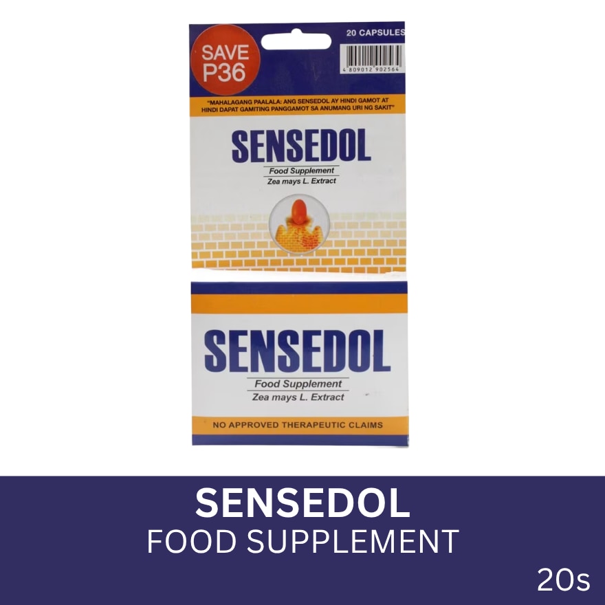 Zea Mays L. Extract 20 Softgel Capsule