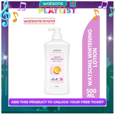 WATSONS Intensive Whitening Body Lotion 500ml
