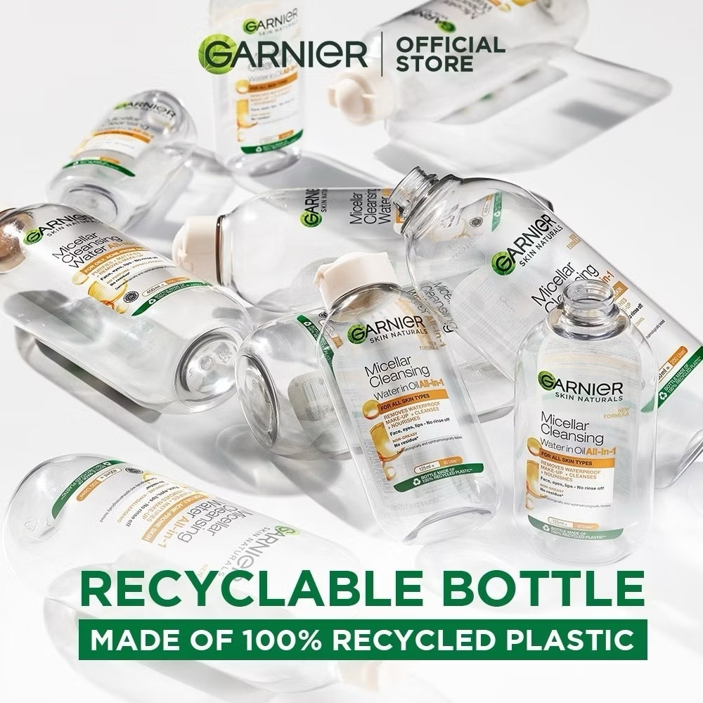 GARNIER Micellar Water with Argan Oil for Waterproof Makeup 400ml image