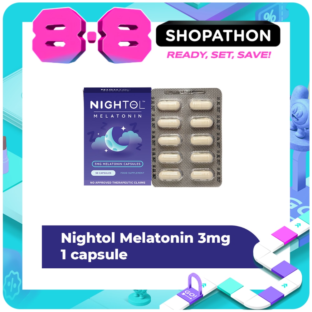 NIGHTOL Nightol Food Supplement 3mg Sold Per Piece image