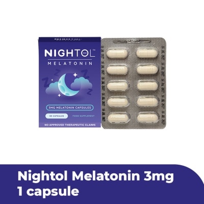 NIGHTOL NIGHTOL Nightol Food Supplement 3mg Sold Per Piece