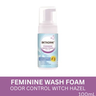 BETADINE - Feminine Foam Wash Odor Control Witch Hazel 100ml