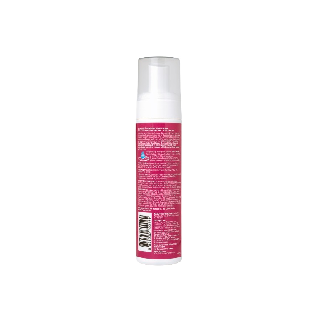Feminine Foam Wash Odor Control Witch Hazel 200ml