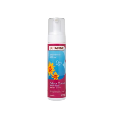 BETADINE - Feminine Foam Wash Odor Control Witch Hazel 200ml