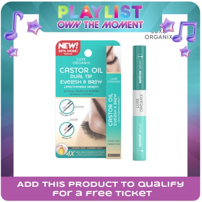 LUXE ORGANIX - Luxe Organix Castor Oil Mascara Serum 10ml