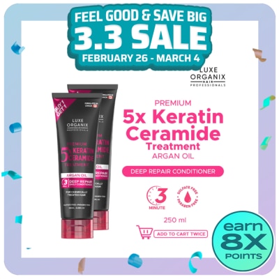 LUXE ORGANIX Luxe Organix Keratin Treatment Argan Oil 250ml