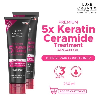 LUXE ORGANIX Luxe Organix Keratin Treatment Argan Oil 250ml