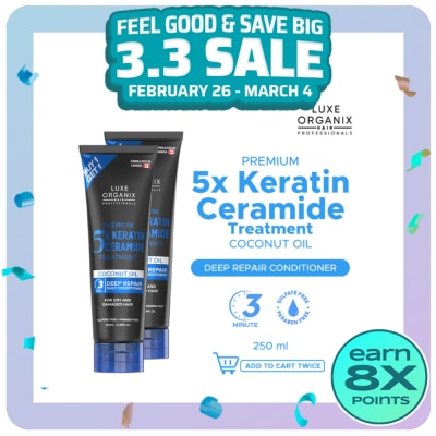 LUXE ORGANIX Luxe Organix Keratin Treatment Virgin Coconut Oil 250ml