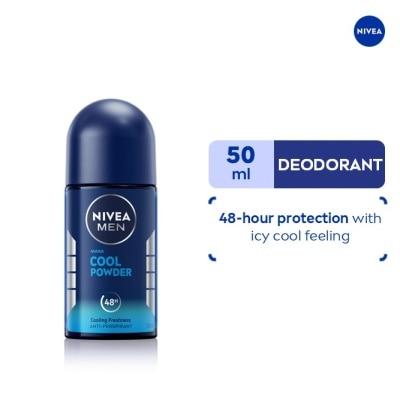 NIVEA Men Deodorant Cool Powder Anti-Perspirant Roll-on 50ml