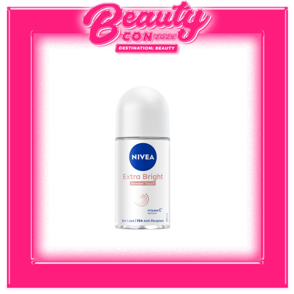 NIVEA Deodorant Brightening Powder Anti-Perspirant Roll-On 50ml