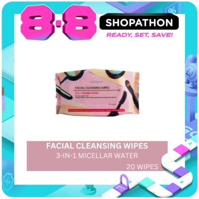 WATSONS - Facial Cleansing Wipes 3-in-1 Micellar Water image