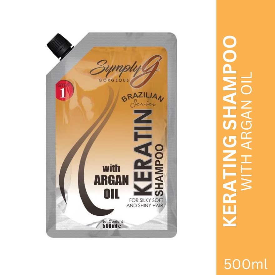 Keratin Shampoo With Argan Oil 500ml