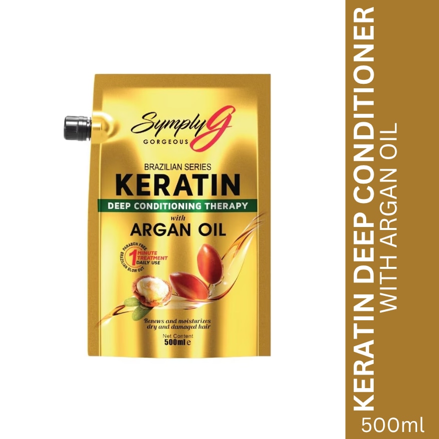 Keratin Conditioner With Argan Oil 500ml