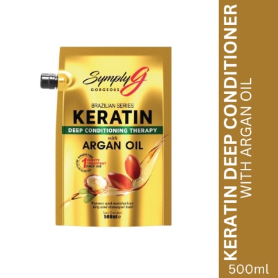 SYMPLY G Keratin Conditioner With Argan Oil 500ml
