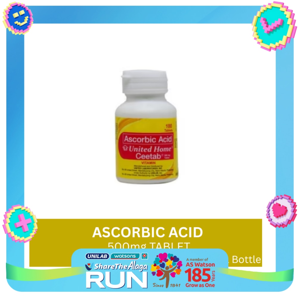 Ceetab Ascorbic Acid 500mg Bottle