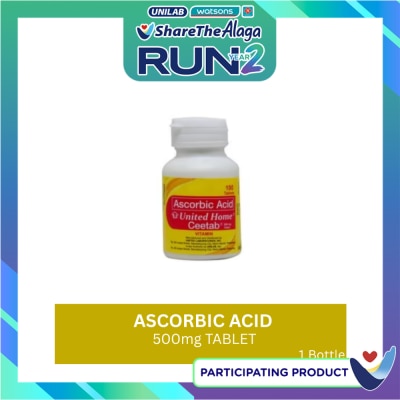 UHP Ceetab Ascorbic Acid 500mg Bottle image