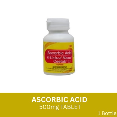 UHP Ceetab Ascorbic Acid 500mg Bottle