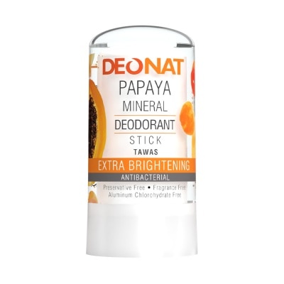 DEO NAT Deonat Natural Mineral Deodorant Stick Papaya 60g