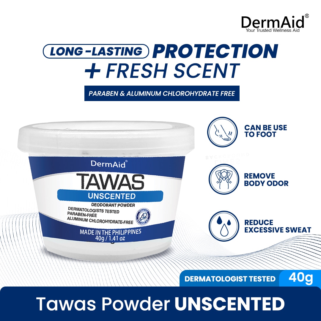 Unscented Tawas Powder 40g
