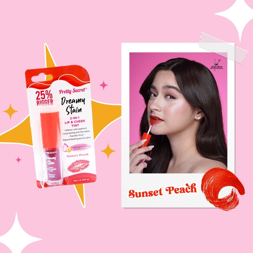 Sunset Peach Lip & Cheek Tint 2.7ml