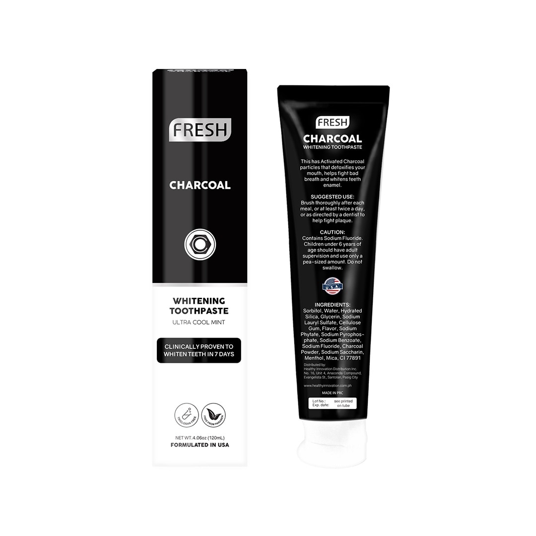 Charcoal Whitening Toothpaste 120mL