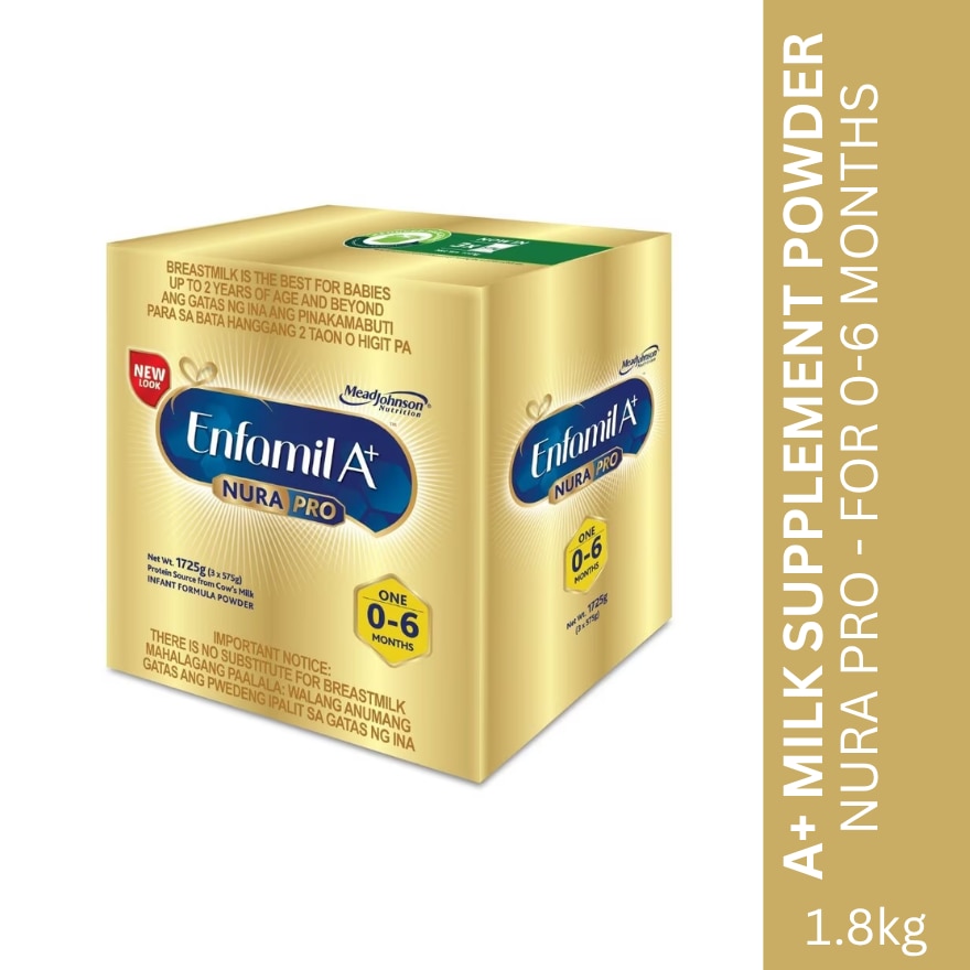 A+ NuraPRO One Infant Milk Supplement Powder for 0-6 Months 1.8kg