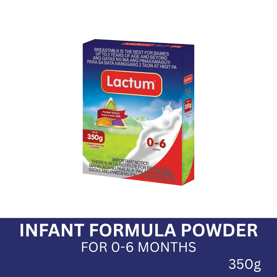 LACTUM Infant Formula Powder for 0-6 Months Old 350g