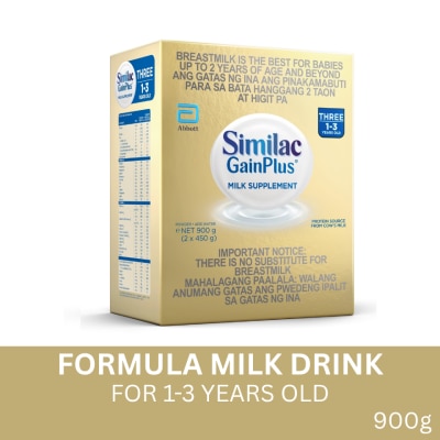 SIMILAC Similac GainPlus with HMO 900g for Infants 1-3 Years