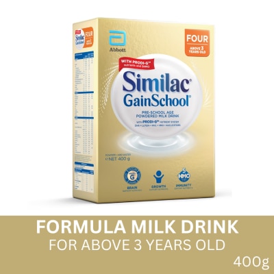 SIMILAC Similac GainSchool with HMO 400g for Kids Above 3 Years