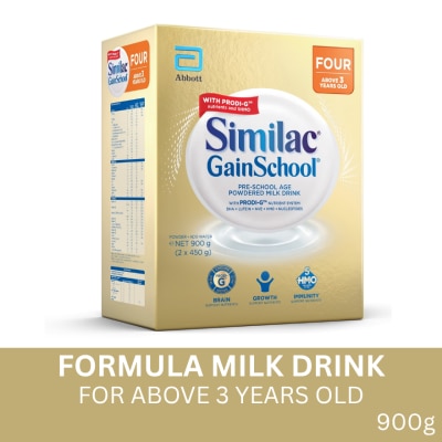 SIMILAC Similac GainSchool with HMO 900g for Kids Above 3 Years