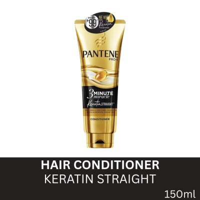 PANTENE 3 Minute Miracle Intensive Conditioner Keratin Straight 150mL