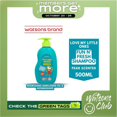 WATSONS Fun n' Fresh Shampoo Pear Scented for Kids 500ml image