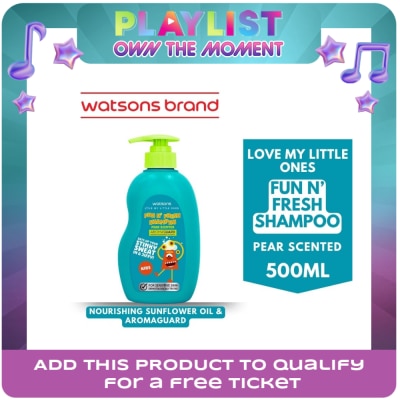WATSONS - Fun n' Fresh Shampoo Pear Scented for Kids 500ml