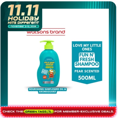WATSONS Fun n' Fresh Shampoo Pear Scented for Kids 500ml image