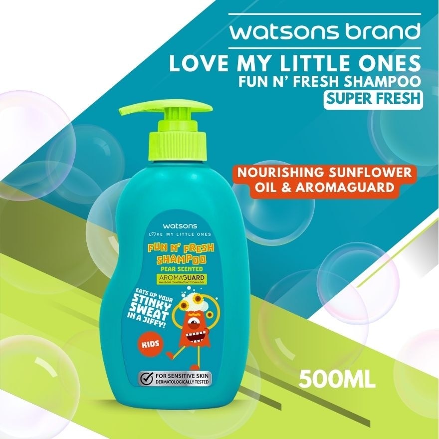Fun n' Fresh Shampoo Pear Scented for Kids 500ml