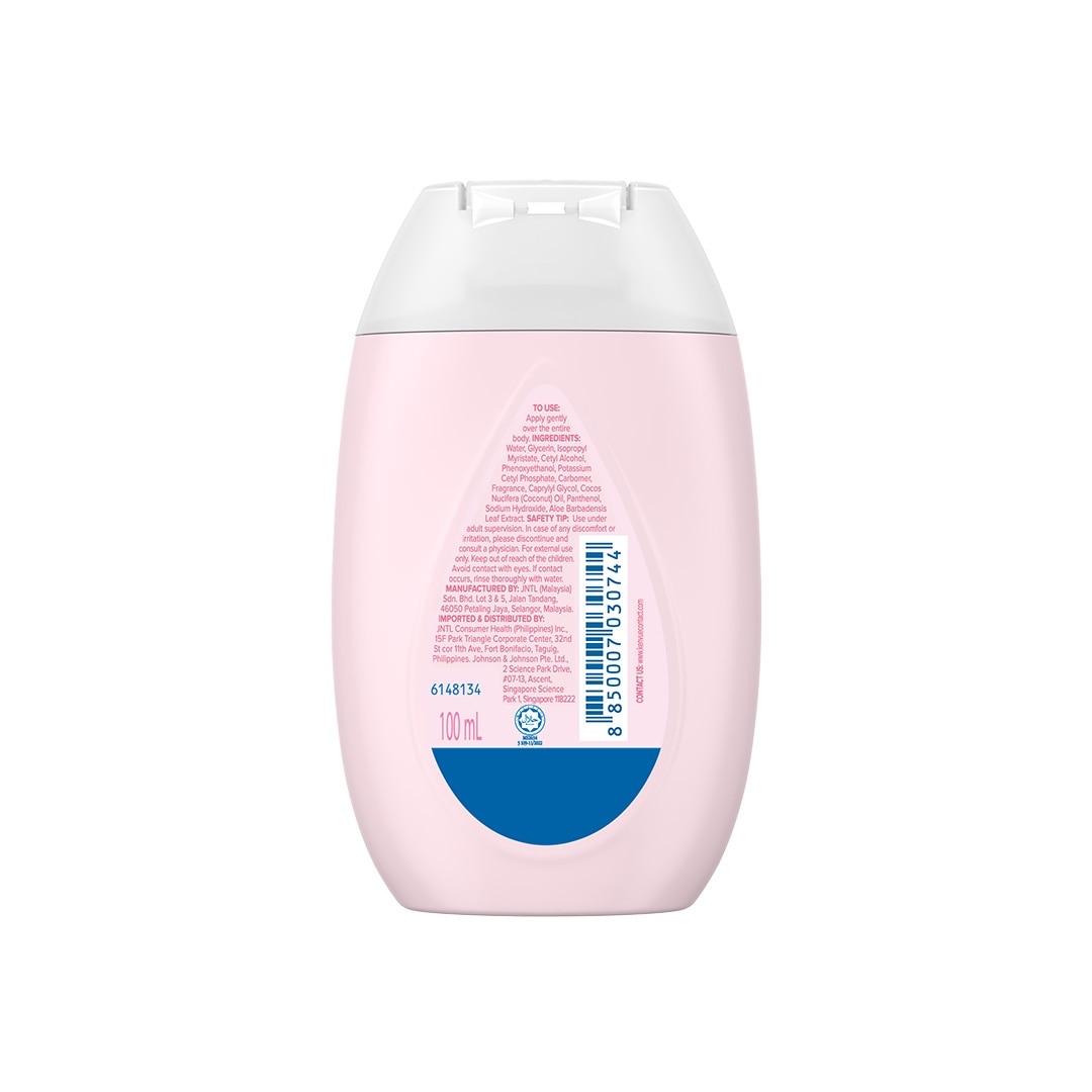 Johnson's Baby Lotion 100ml - Lotion for Baby, Kids, Baby Essentials, Baby Care, Baby Body Lotion