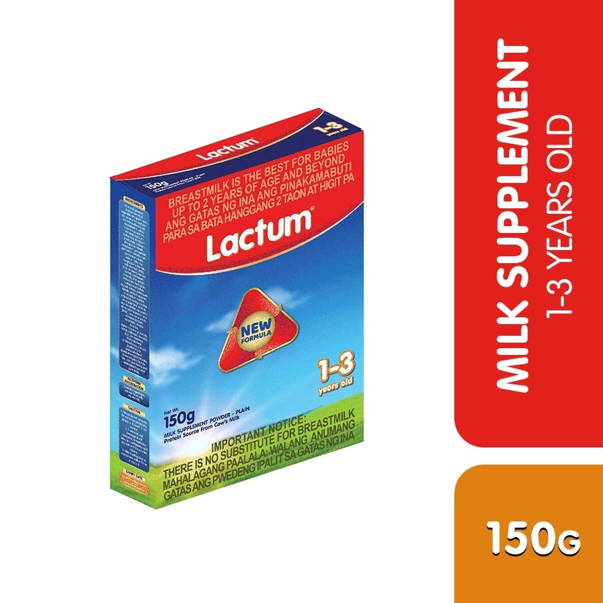 LACTUM Milk Supplement Powder for 1 3 Years Old 150g image