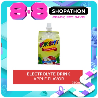 VIVALYTE - Sodium 230mg Potassium 200mg Total Carbohydrates 5g Sugar 4g Apple Flavor Bottle 250mL image
