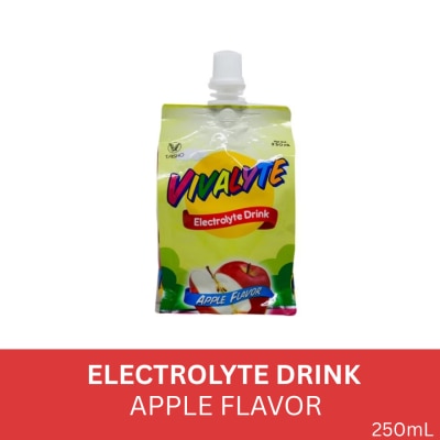 VIVALYTE Sodium 230mg Potassium 200mg Total Carbohydrates 5g Sugar 4g Apple Flavor Bottle 250mL