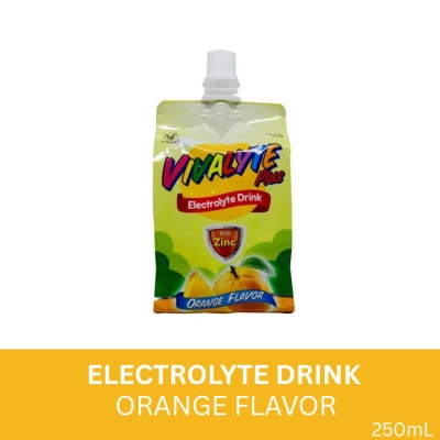 VIVALYTE Sodium 230mg Potassium 200mg Total Carbohydrates 5g Sugar 4g Orange Flavor Bottle 250mL