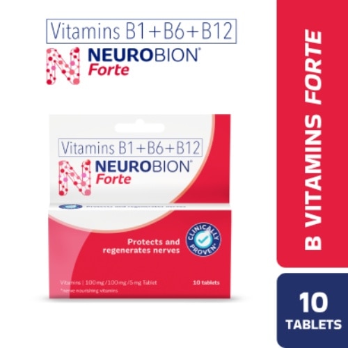 Forte B Vitamins (B1+B6+B12) Tablet 10s   Nerve Care