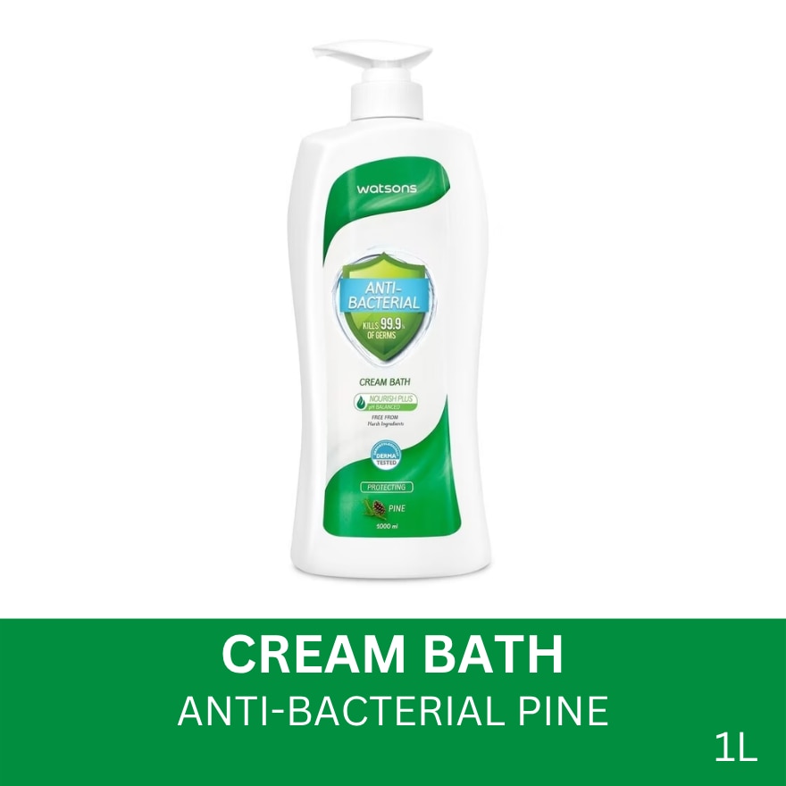 Anti-bacterial Pine Cream Bath 1000ml