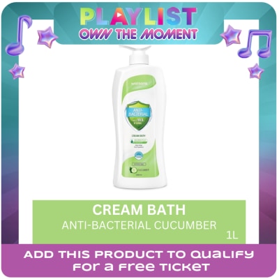 WATSONS - Anti-Bacterial Cream Bath Cucumber Scent 1L
