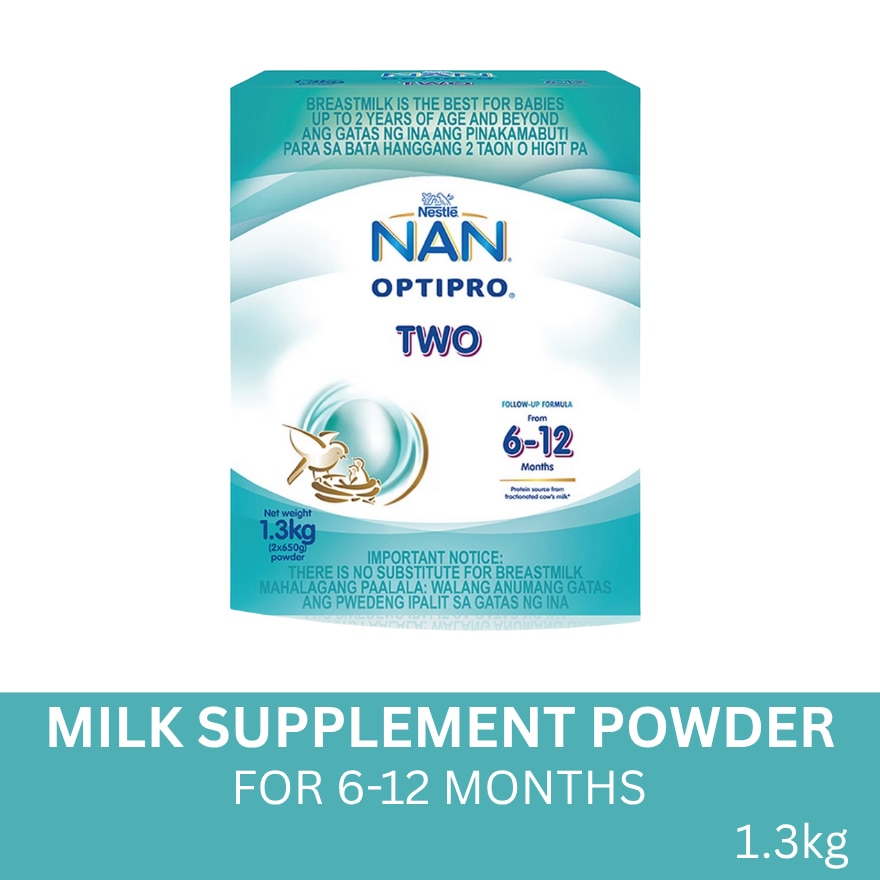 OptiPro Two Milk Supplement For 6-12 Months 1.3kg