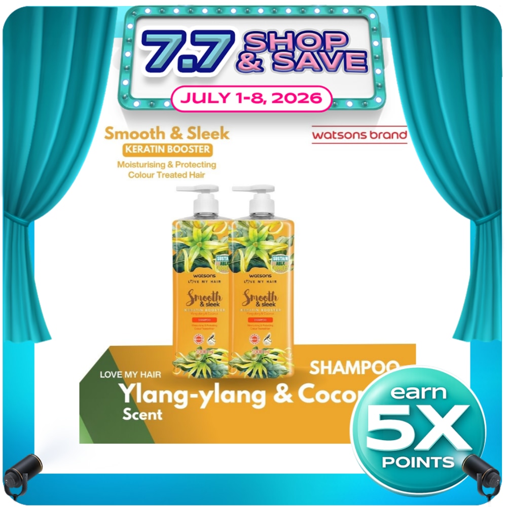 Smooth And Sleek Shampoo Ylang Ylang & Coconut 1L