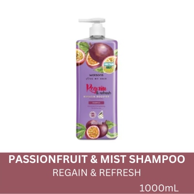WATSONS Regain And Refresh Shampoo Passionfruit And Mint 1L