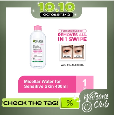 GARNIER GARNIER Micellar Water Pink for Sensitive Skin 400ml image