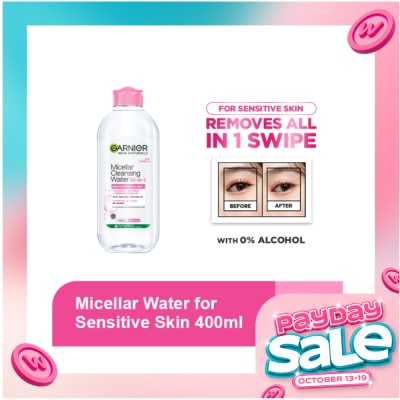 GARNIER GARNIER Micellar Water Pink for Sensitive Skin 400ml image