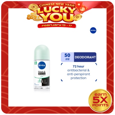 NIVEA NIVEA Deodorant Black & White Fresh Anti-Perspirant Roll-on 50ml